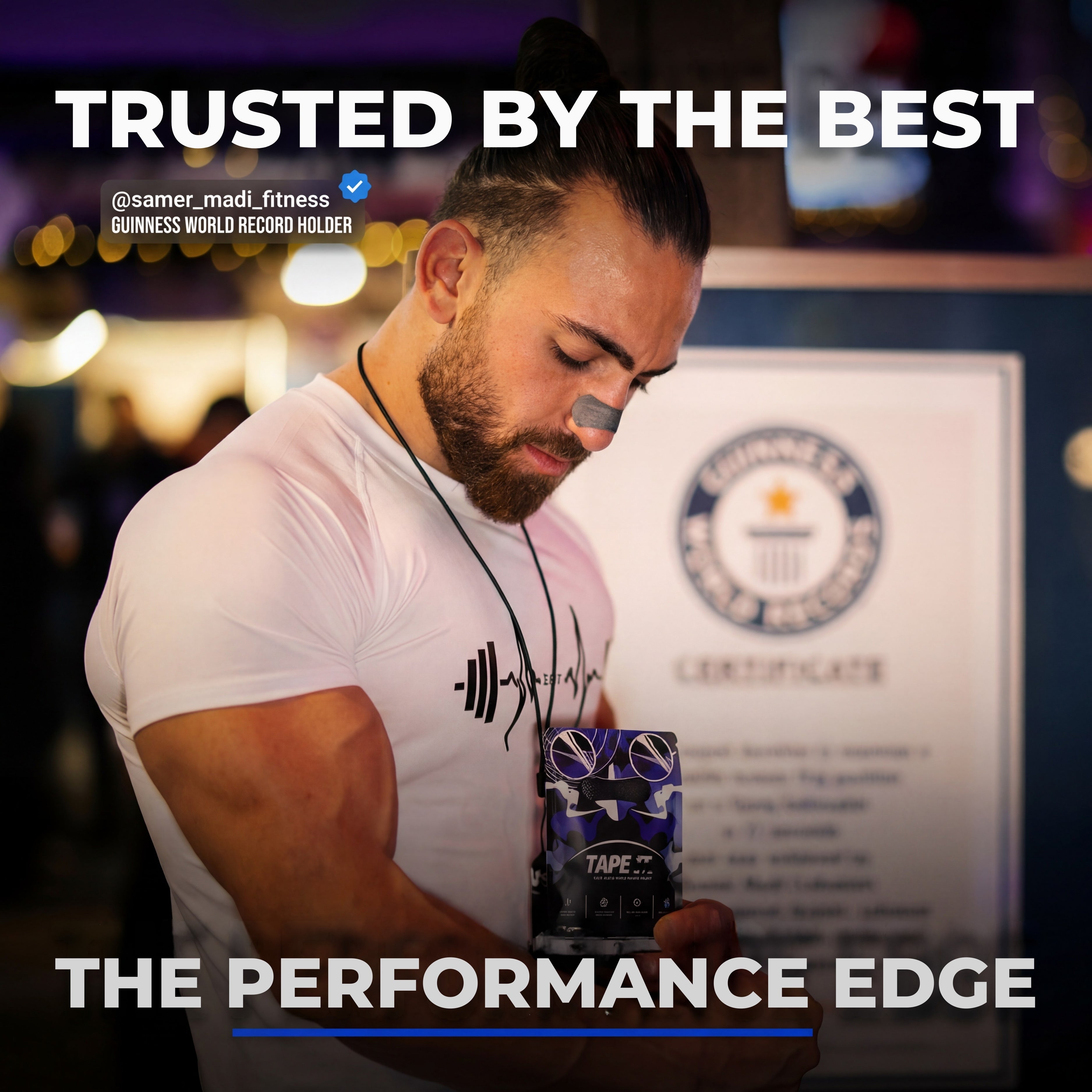 شرائط الأنف المحسنة للتنفس TAPE IT - 30 قطعة