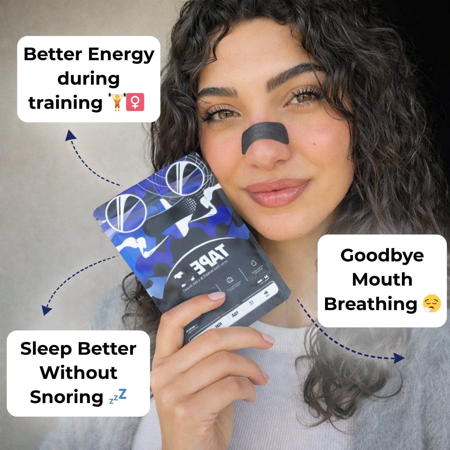 TAPE IT Improved Breathing Nasal Strip