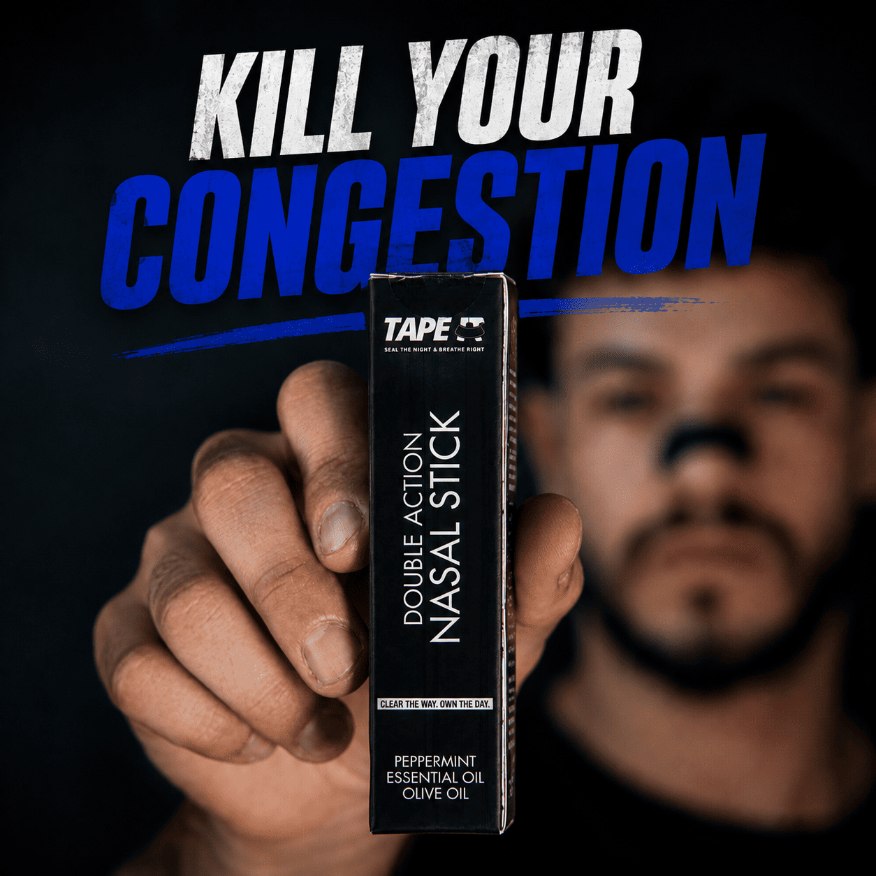 TAPE IT® Double Action Refreshing Nasal Stick