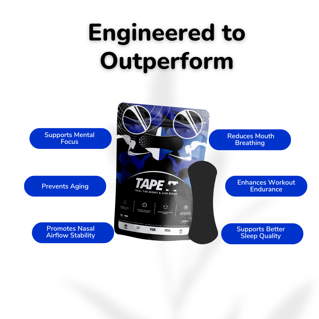 شرائط الأنف المحسنة للتنفس TAPE IT - 30 قطعة