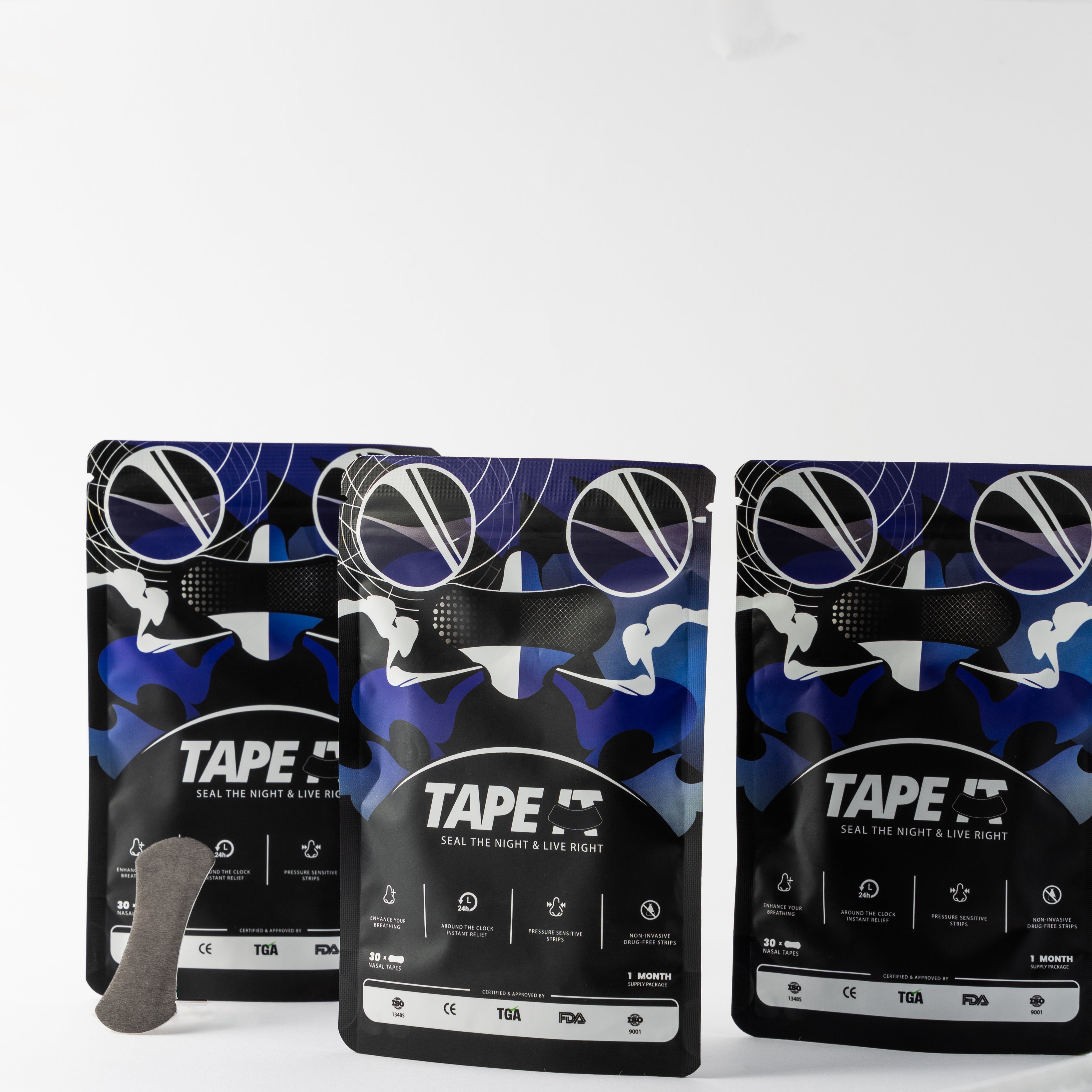 The Ultimate Breathing Bundle : 3 Nasal Strip Packs + 3 Nasal Sticks